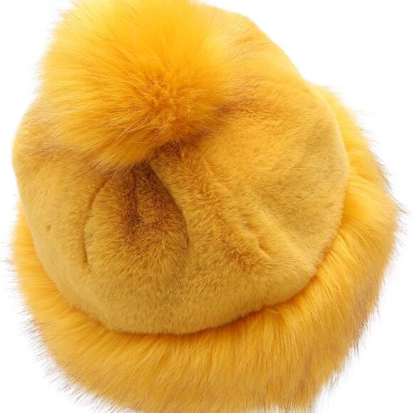 Women\'s Faux Fur Cossack Pompom Cap Hat main image 5